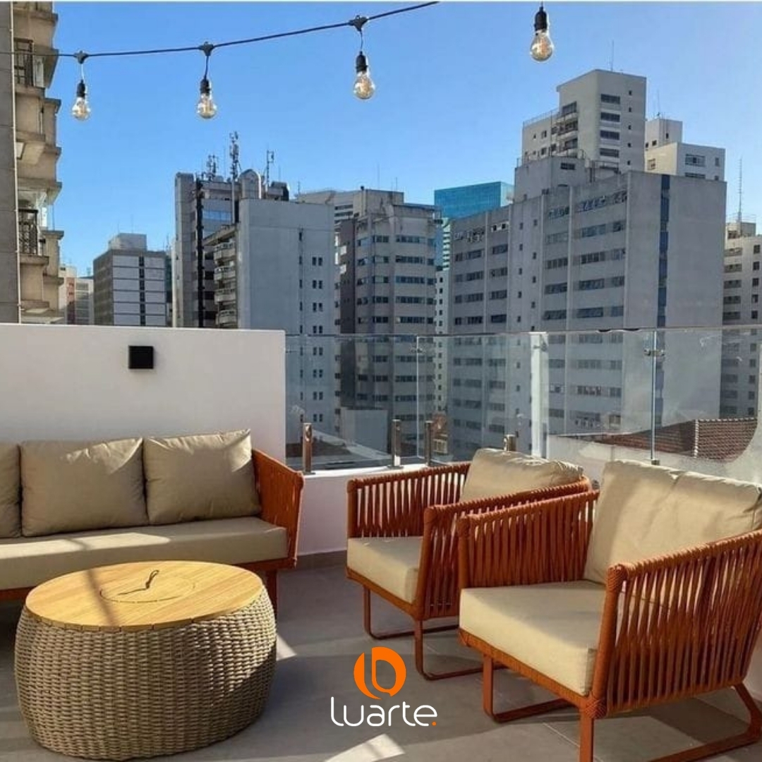 Jogo de Sofá Lagos em Corda Náutica