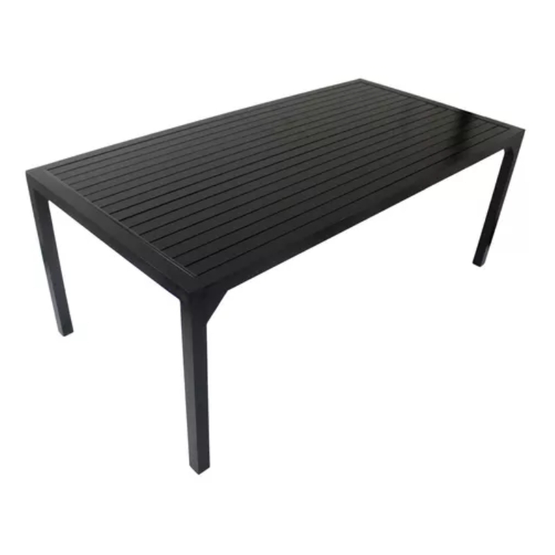 Mesa Austrália Ripada em Alumínio