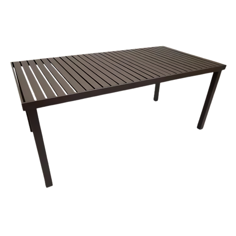 Mesa Denver Ripada em Alumínio
