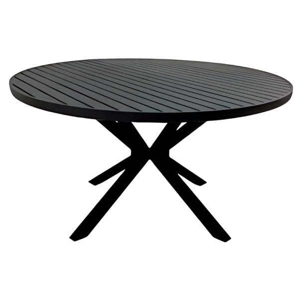 Mesa Paris Ripada em Alumínio